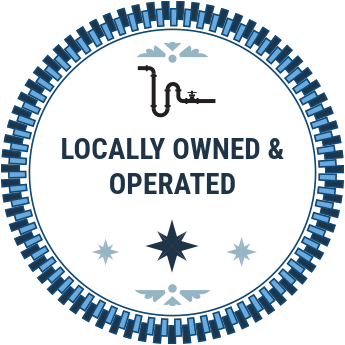 Alan's Plumbing 10:3 Badge